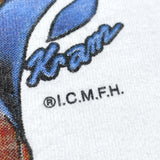 (t-shirt) 1990'S～ ICE CREAM MAN SKULL PRINT T-SHIRT WITH POCKET