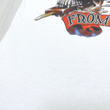 (t-shirt) 1990'S～ ICE CREAM MAN SKULL PRINT T-SHIRT WITH POCKET