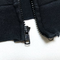 (VINTAGE) MADE IN USA WALLA WALLA LINED THERMAL ZIP UP HOODIE SWEAT SHIRT