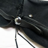(other) UNKNOWN DEERSKIN LEATHER SHOULDER BAG