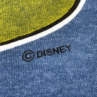 (T-SHIRT) 1980'S～ MADE IN USA MICKEY MOUSE PRINT V NECK RINGER T-SHIRT