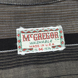 (VINTAGE) 1960'S～ MADE IN USA McGREGOR STRIPED LOOP COLLAR BOX SHIRT