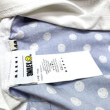 (designers) 2020 MADE IN ITALY MARNI X SMILEY SMILE PATTERN PANELED T-SHIRT