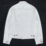 (VINTAGE) 1980'S MADE IN USA Levi's 70506-0257 4 POCKET GRAY DENIM TRUCKER JACKET