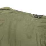 (VINTAGE) 1969 US ARMY JUNGLE FATIGUE 5th RIP STOP JACKET WITH 6 PATCHES