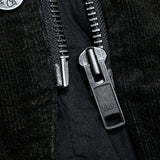 (vintage) 2004 Levi's MOVIN' ON CHANGE BUTTON CORDUROY 2WAY JACKET WITH CHIN STRAP