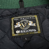 (VINTAGE) 1990'S～ MADE IN USA HOLLOWAY VARSITY JACKET STYLE WOOL VEST