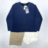 (designers) 2016 UNDER COVER DOCKED DESIGN SWEAT SHIRT