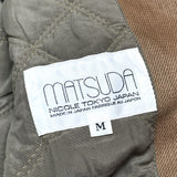 (designers) DEAD STOCK NEW 1980'S～ MADE IN JAPAN MATSUDA from NICOLE 2WAY DESIGN COAT