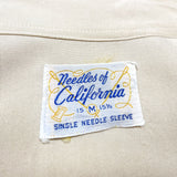 (vintage) 1960'S～ Needles of California STITCHED RAYON LOOP COLLAR SHORT SLEEVE BOX SHIRT