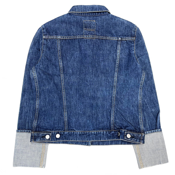 DESIGNERS) 1990'S MADE IN ITALY HELMUT LANG CLASSIC DENIM SLEEVE