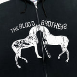 (VINTAGE) 2000'S HARDCORE BAND THE BLOOD BROTHERS ZIP UP HOODIE SWEAT SHIRT