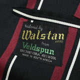 (vintage) 1970'S～ MADE IN SOUTH AFRICA Walstan STRIPED SCHOOL JACKET