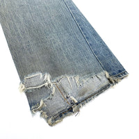 (VINTAGE) 1970'S Levi's 684 CORDUROY PATCHWORK REMAKE DENIM PANTS
