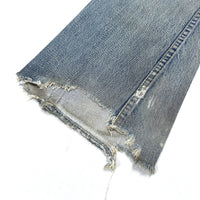 (VINTAGE) 1970'S Levi's 684 CORDUROY PATCHWORK REMAKE DENIM PANTS