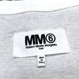 (DESIGNERS) 2015 MADE IN ITALY MAISON MARGIELA 6 INSIDE OUT DISTRESSED PLAIN BIG T-SHIRT