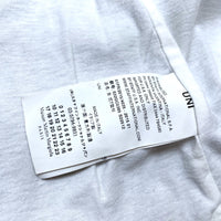 (DESIGNERS) 2015 MADE IN ITALY MAISON MARGIELA 6 INSIDE OUT DISTRESSED PLAIN BIG T-SHIRT