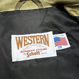 (VINTAGE) 1990'S～ MADE IN USA Schott 398 SUEDE WESTERN JACKET