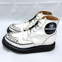 (OTHER) MADE IN ENGLAND GEORGE COX LEATHER BROTHEL CREEPERS HIGH