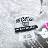 (vintage) DEAD STOCK NEW 1990'S～ MADE IN USA Lee STURDY SWEATS MOCK NECK LONG LENGTH PLAIN SWEAT SHIRT