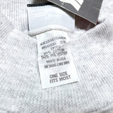 (vintage) DEAD STOCK NEW 1990'S～ MADE IN USA Lee STURDY SWEATS MOCK NECK LONG LENGTH PLAIN SWEAT SHIRT