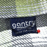 (vintage) 1970'S～ gantry PLAID PATTERN HEAVY FLANNEL SHIRT