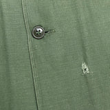 (VINTAGE) 1960'S US AIR FORCE COTTON SATEEN UTILITY SHIRT WITH 6 PATCHES