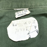 (VINTAGE) 1960'S US AIR FORCE COTTON SATEEN UTILITY SHIRT WITH 6 PATCHES