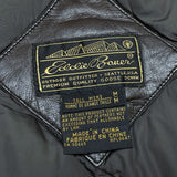 (VINTAGE) 1980'S～ EDDIE BAUER BLACK TAG LEATHER DOWN VEST