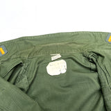 (VINTAGE) 1960'S US AIR FORCE COTTON SATEEN UTILITY SHIRT WITH 6 PATCHES