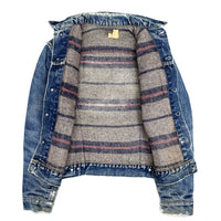 (VINTAGE) 1970'S Levi's 70505 BIG E DENIM TRUCKER JACKET WITH BLANKET LINER