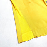 (VINTAGE) 1960'S UNKNOWN RAYON OPEN COLLAR BOX SHIRT WITH FLOCKY PRINT AS IS