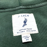 (VINTAGE) 2000'S～ J.CREW LINED THERMAL ZIP UP HOODIE SWEAT SHIRT