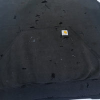 (BORO) 2000'S～ MADE IN MEXICO Carhartt SLEEVE CUT OFF PULLOVER HOODIE SWEAT SHIRT