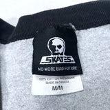 (T-SHIRT) 2000'S～ MADE IN CANADA SKULL SKATES DOUBLE SIDED PRINT RAGLAN SLEEVE T-SHIRT
