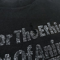 (T-SHIRT) 1980'S～ PETA CHINPANZEE PTINT T-SHIRT