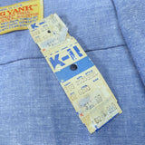 (VINTAGE) DEAD STOCK NEW 1970'S～ MADE IN USA BIG YANK SHORT SLEEVE CHAMBRAY SHIRT
