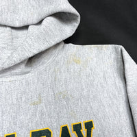 (BORO) 1990'S MADE IN MEXICO CHAMPION NFL GREEN BAY PACKERS 2 LAYER PRINT REVERSE WEAVE HOODIE