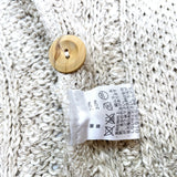 (VINTAGE) NEW MADE IN IRELAND caRRaigdonn COTTON LINEN KNIT VEST