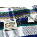 (VINTAGE) 1990'S～ FIVE BROTHER PLAID PATTERN HEAVY FLANNEL SHIRT