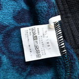 (VINTAGE) 1990'S～ THE NORTH FACE NYLON PANELED TOTAL PATTERN HOODED FLEECE JACKET