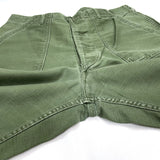 (VINTAGE) 1970'S US ARMY COTTON SATIN BAKER PANTS