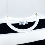 (designers) 2000'S～ agnes b. homme THICK STRIPED T-SHIRT