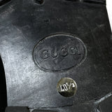 (other) MADE IN ITAY OLD GUCCI HORSE BIT SUEDE ANKLE BOOTS