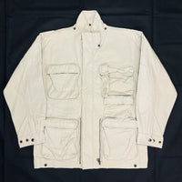 (VINTAGE) 1990'S AVIREX STAND UP COLLAR JACKET WITH 8 3D POCKETS