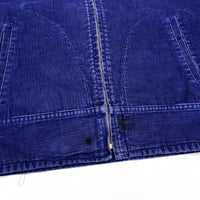 (VINTAGE) 1970'S FFA CHAIN STITCHED EMBROIDERED CORDUROY JACKET