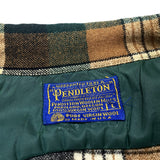 (BORO) 1960'S～ MADE IN USA PENDLETON PLAID PATTERN WOOL BOARD SHIRT
