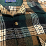 (BORO) 1960'S～ MADE IN USA PENDLETON PLAID PATTERN WOOL BOARD SHIRT