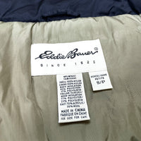 (VINTAGE) 1990'S～ EDDIE BAUER WHITE TAG HOODED PADDED JACKET