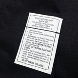 (vintage) DEAD STOCK NEW 1997 US ARMY 357 BLACK RIPSTOP BDU JACKET